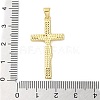 Brass Micro Pave Cubic Zirconia Pendants KK-A212-05B-G-3