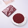 Baking Paint Glass Seed Beads SEED-US0003-3mm-K14-5