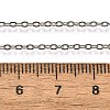 Non-Tarnish 304 Stainless Steel Cable Chain Necklace X-STAS-T040-PJ204-50-3