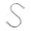 Stainless Steel S-Hook Clasps LS-STAS-WH0014-50P-1