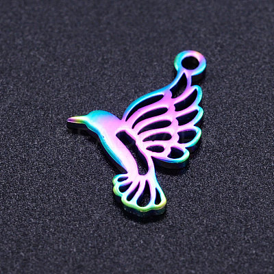 Ion Plating(IP) 304 Stainless Steel Pendants STAS-Q201-JN217-1