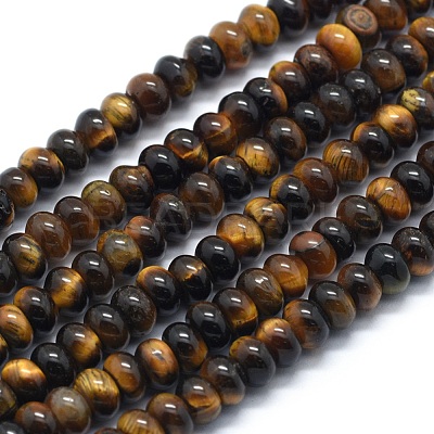 Natural Tiger Eye Beads Strands G-E507-22A-1