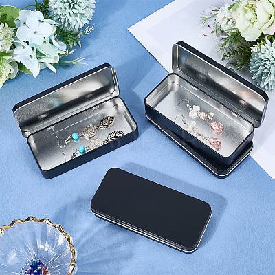 4Pcs Tinplate Storage Boxs CON-SP0001-17-1