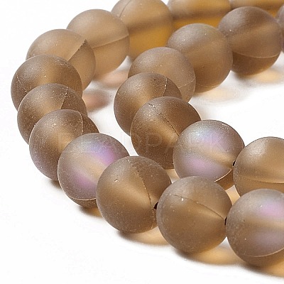 Synthetic Moonstone Beads Strands G-E573-01B-07-1