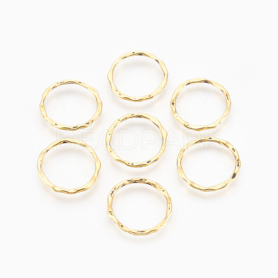 Tibetan Style Linking Rings X-PALLOY-A017-AG-FF-1