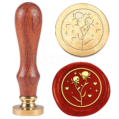 Wax Seal Stamp Set AJEW-WH0208-1458-1