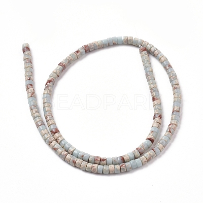 Synthetic Aqua Terra Jasper Beads Strands G-F631-A31-1
