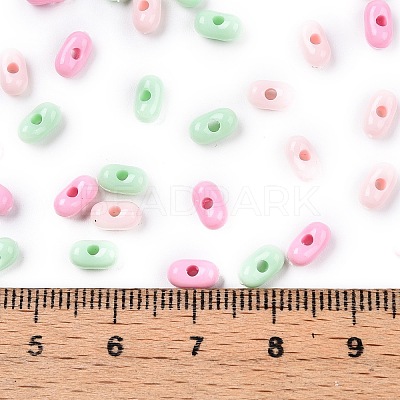 Opaque Acrylic Beads MACR-T048-02M-11-1