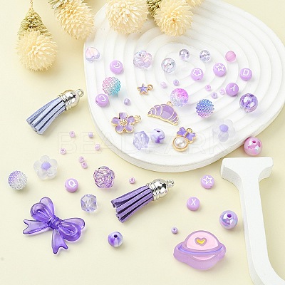 DIY Flower Bracelet Making Kit DIY-FS0002-97-1