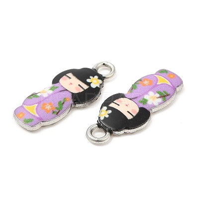 Alloy Enamel Pendants X-FIND-C037-17P-1