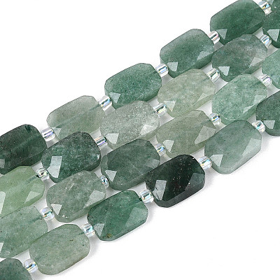 Natural Green Strawberry Quartz Beads Strands G-T139-77-1