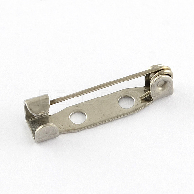 Tarnish Resistant 304 Stainless Steel Pin Brooch Back Bar Findings X-STAS-Q184-02-1
