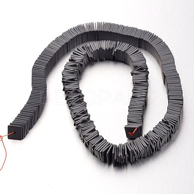 Non-magnetic Synthetic Hematite Bead Strands G-F300-20B-F09-1