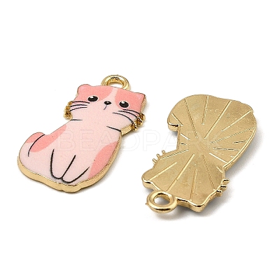 Alloy Enamel Pendants FIND-I064-03G-01-1