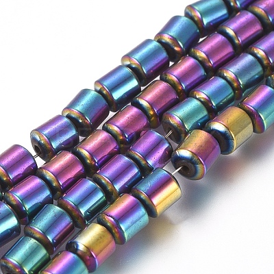 Magnetic Synthetic Hematite Beads Strands G-G826-05E-4mm-1