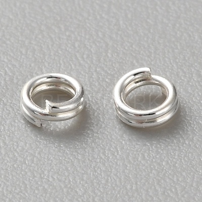 925 Sterling Silver Split Rings STER-WH0009-21B-1