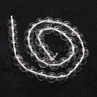 Natural Quartz Crystal Beads Strands X-G-D840-61-8mm-1