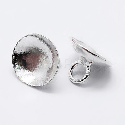 925 Sterling Silver Pendant Bails STER-K167-048E-S-1