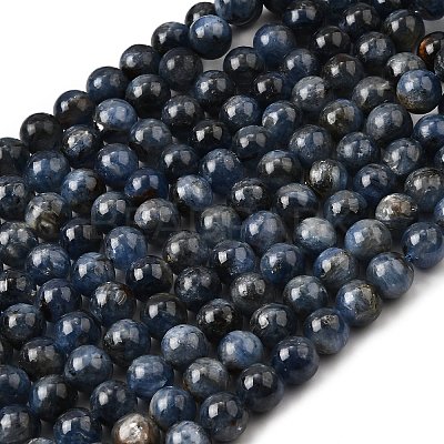 Natural Kyanite/Cyanite/Disthene Beads Strands G-G272-A01-10mm-1