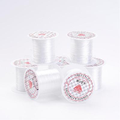 FLAT ELASTIC CRYSTAL STRING, ELASTIC BEADING THREAD, FOR STRETCH