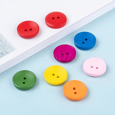 Painted Basic Sewing Button in Round Shape NNA0Z2V-1