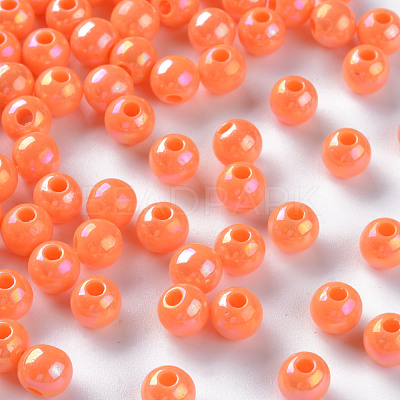Opaque Acrylic Beads MACR-S370-D6mm-A11-1