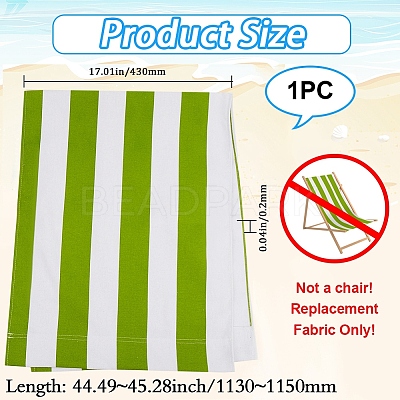 Stripe Chair Cloth Canvas AJEW-WH20002-25A-03-1