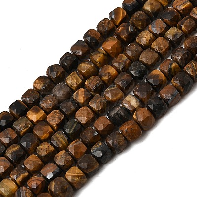 Natural Tiger Eye Beads Strands G-B107-B02-02A-1