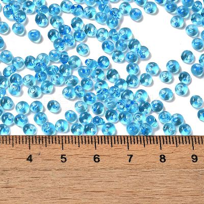 Transparent Colours Glass Seed Beads X1-SEED-P006-02A-08-1