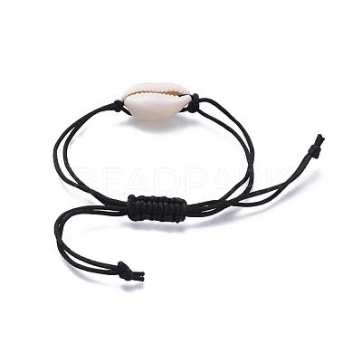 Adjustable Nylon Thread Braided Bead Bracelets BJEW-JB05119-1