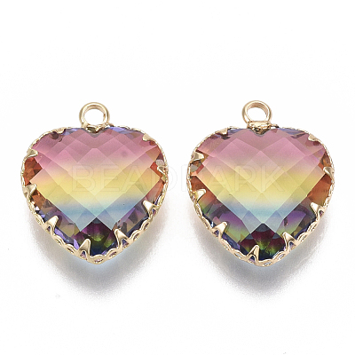 K9 Glass Pendants X-GLAA-Q069-11H-1