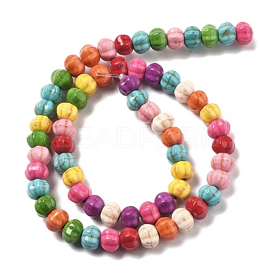 Synthetic Turquoise Beads Strands G-B140-D01-1