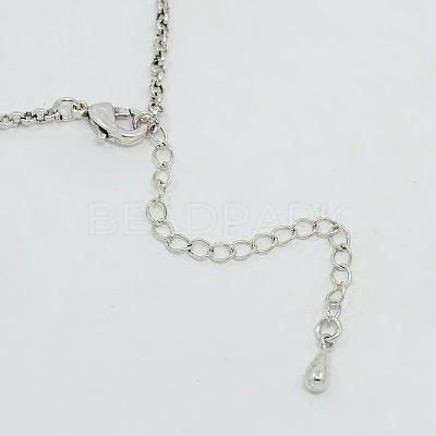 Antique Silver Brass Pregnancy Chime Ball Heart Cage Pendant Necklaces NJEW-F053-06AS-05-1