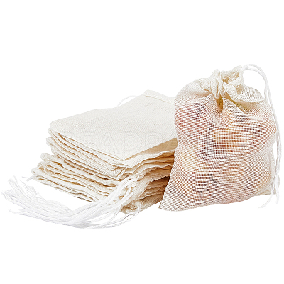 Cotton Cloth Filter Bags AJEW-BBC0002-19D-1