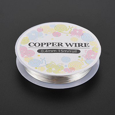 Round Copper Jewelry Wire CW0.4mm006-1
