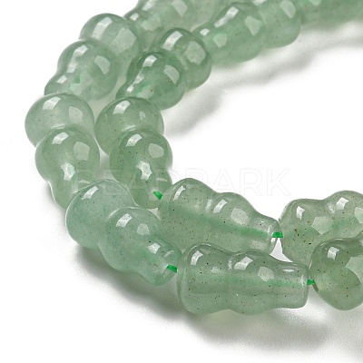 Natural Green Aventurine Beads Strands G-C039-A09-1