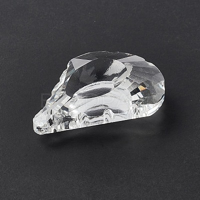 Transparent Glass Pendants LS-GLAA-F118-09-1