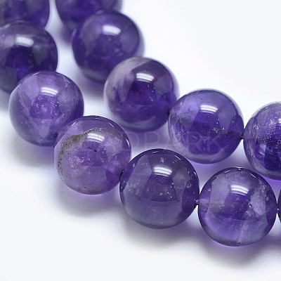 Natural Amethyst Beads Strands X2-G-E481-03-8mm-1