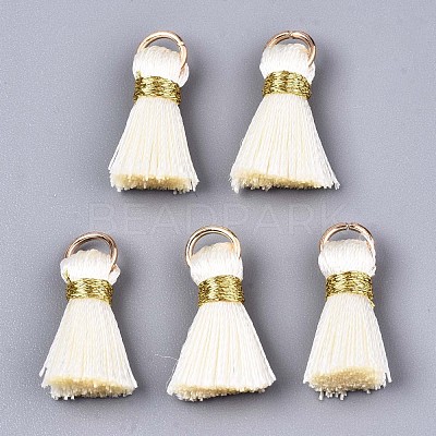 Handmade Polycotton(Polyester Cotton) Tassel Decorations FIND-R092-11-1