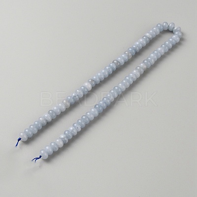 2 Strands Natural Aquamarine Beads Strands G-NB0004-94B-1