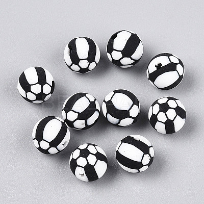 Handmade Polymer Clay Beads CLAY-N014-02A-06-1