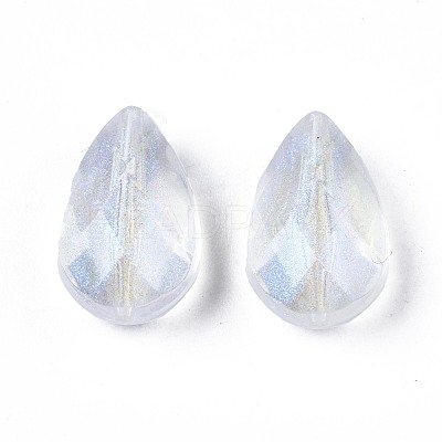 Transparent Acrylic Beads OACR-N008-102-1