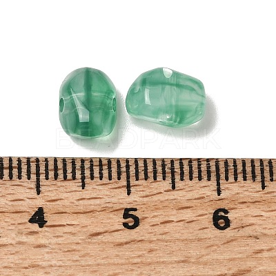 Opaque Acrylic Imitation Gemstone Beads OACR-G061-04I-1