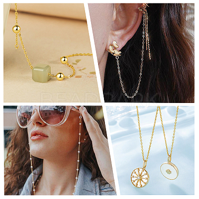 DIY Chain Bracelet Necklace Making Kit DIY-CA0006-08-1