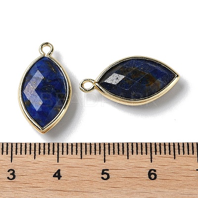 Natural Lapis Lazuli Pendants G-B009-01G-P-1