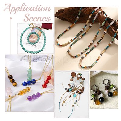 750Pcs 15 Styles Mixed Gemstone Beads Sets G-UN0001-40-1