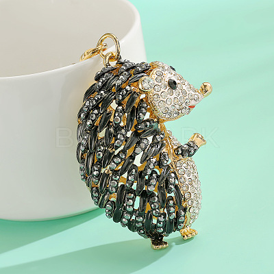 Alloy & Rhinestone Keychain PW-WG77410-02-1