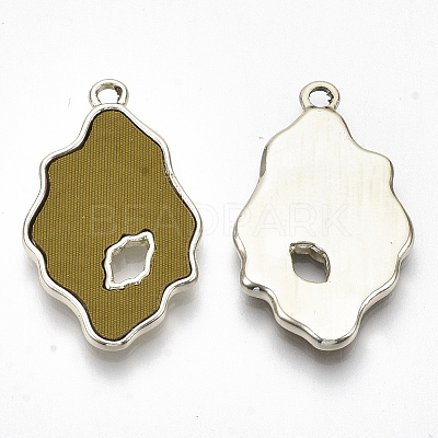 Alloy Pendants PALLOY-S122-30B-1