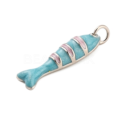 Brass Enamel Pendants KK-H527-05A-P01-1