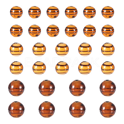 32Pcs Handmade Lampwork Beads LAMP-TA0001-56B-1